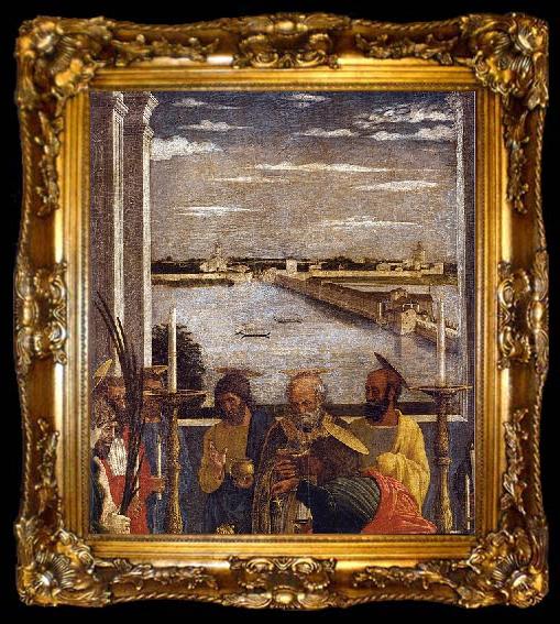 framed  Andrea Mantegna Death of the Virgin, ta009-2
